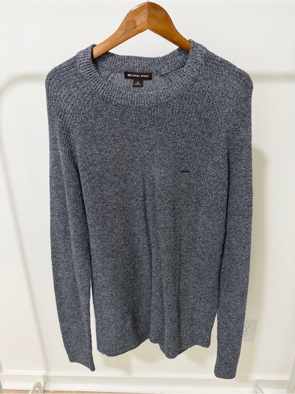 Michael Kors Men’s Heather Gray Crewneck Sweater